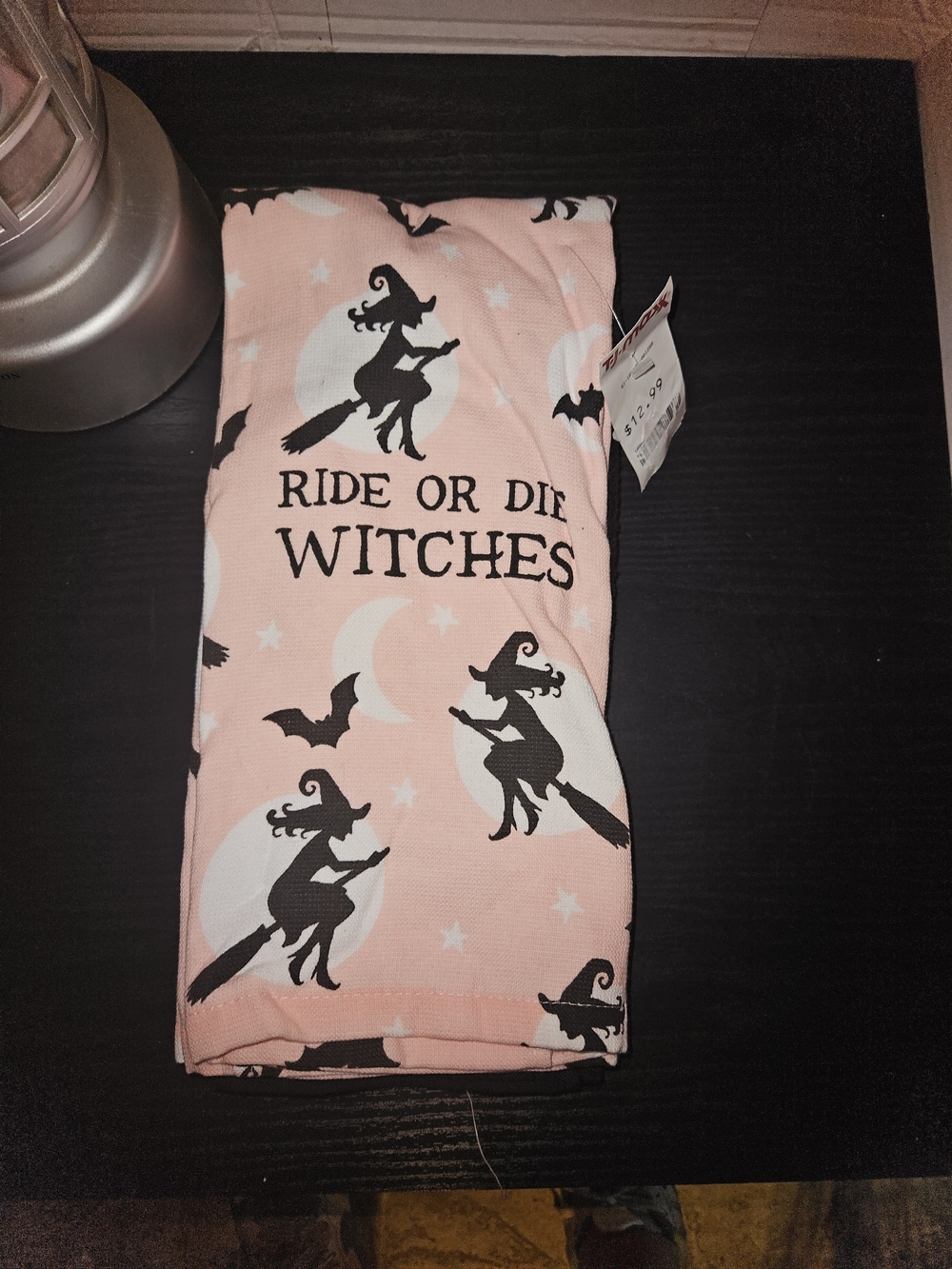 T.J.Maxx Pink Halloween 'Ride or Die Witches' Pajama Pants